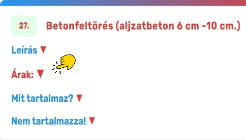 Betonfeltörés 1 25